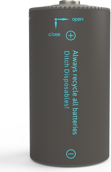 Productafbeelding Pale Blue Batterij C (2 Pcs., C, 2800 mAh)