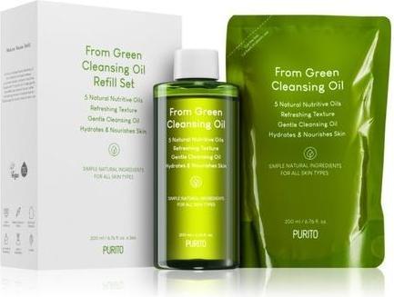 Immagine prodotto Purito SEOUL - Olio detergente verde - Ricarica (Olio detergente, 400 ml)
