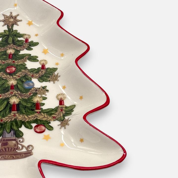 Actual product image Mon Chouchou Servierplatte mit Weihnachtsbaum-motiv