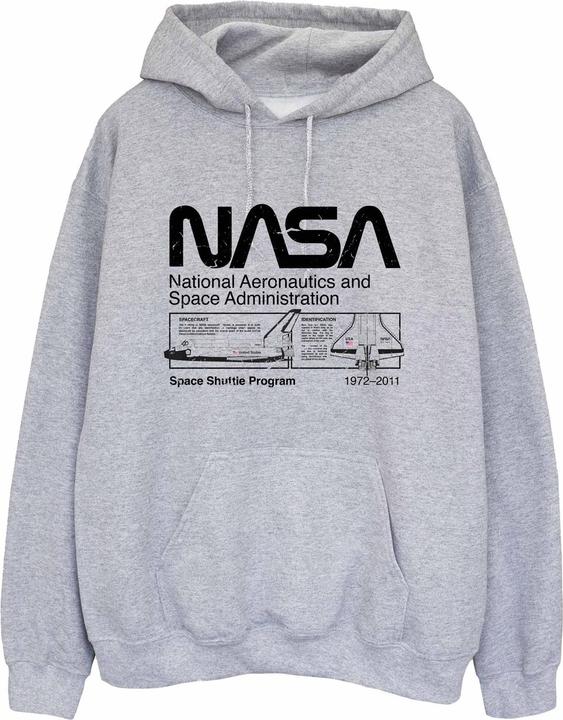 Immagine prodotto Nasa Felpa con cappuccio (S)