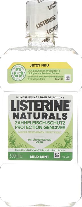 Actual product image Listerine Naturals (500 ml, Mouthwash)