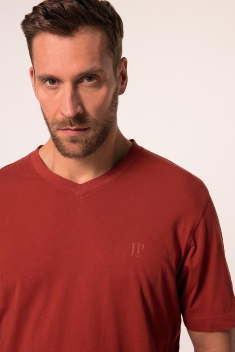 Produktbild JP1880 T-Shirts, Basic, 2er-Pack, V-Ausschnitt, Halbarm (7XL)