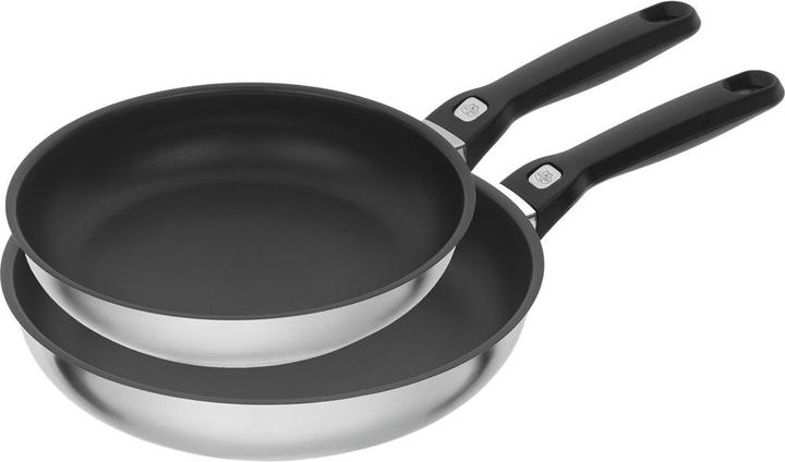 Immagine prodotto Ballarini Set con 2 teglie Pesaro (50 cm, Set di pentole e padelle da cucina, Acciaio inossidabile)