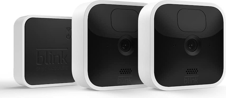 Actual product image Amazon Blink Indoor 2 Camera System