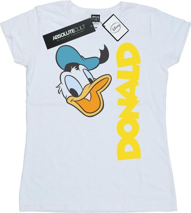 Actual product image Disney Womens/Ladies Donald Duck Greetings Cotton T-Shirt (XL)