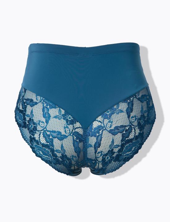 Produktbild Ulla Popken Midislip, transparente Spitze, hinten gerafft (62, Einzelpack)