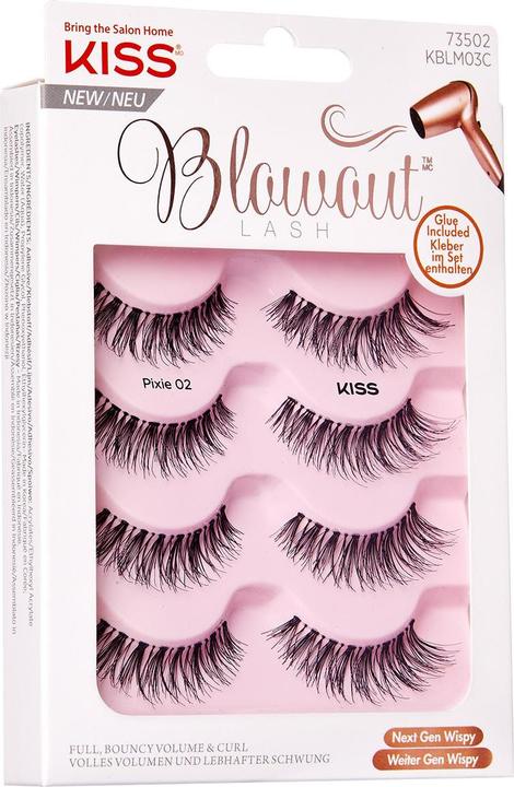 Actual product image KISS Lashes - Blowout Lash Multipack No.3 Pixie (Artificial eyelashes)