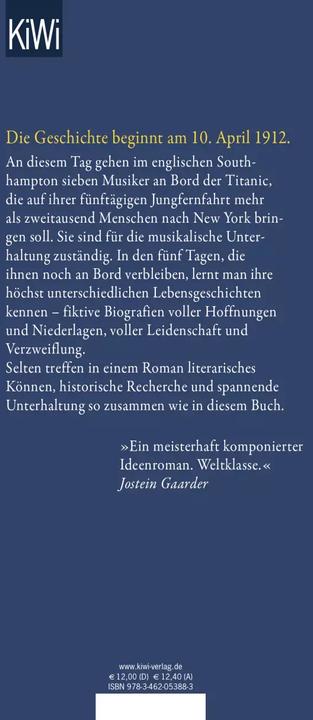 Actual product image Choral am Ende der Reise (German, Erik Fosnes Hansen, 2019)