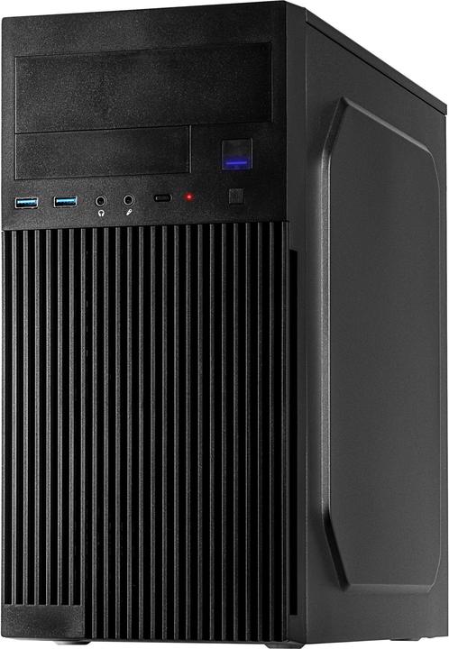 Actual product image Intertec Housing Micro IT-6521 Straight mATX 2xUSB3.0,without power supply unit (mATX, Mini-ITX)