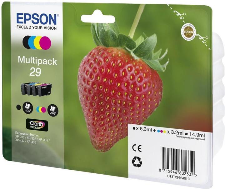 Produktbild Epson 29 Claria Home (M, C, Y, BK)