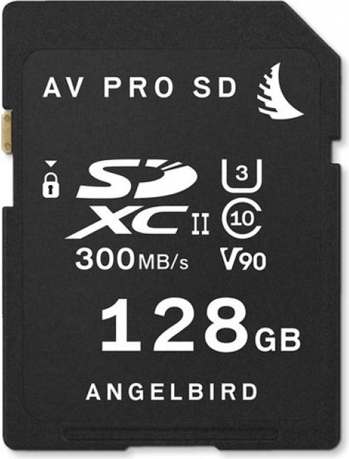 Image du produit Angelbird AV PRO V90 (128 Go, SDXC, U3, UHS-II)