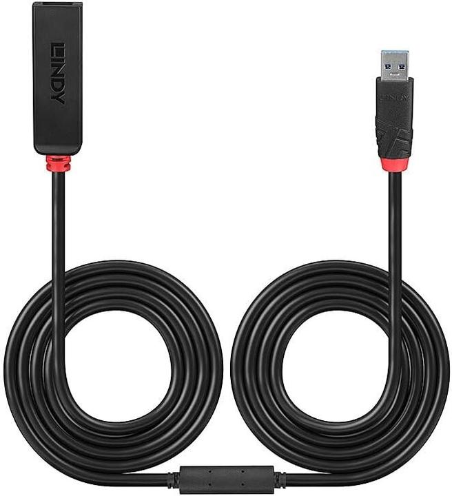 Image du produit Lindy Extension active USB 3.0 de 15m (15 m, USB 3.2 Gen 1, USB 3.2 Gen 2x2)