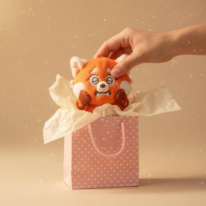 Immagine prodotto Disney Portachiavi in peluche Little Panda Mei