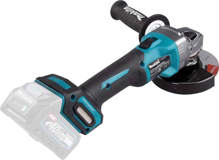 Produktbild Makita SZLIFIERKA KĄTOWA 40Vmax XGT 125mm BEZ AKUMULATORÓW I ŁADOWARKI GA005GZ01 (125 mm)