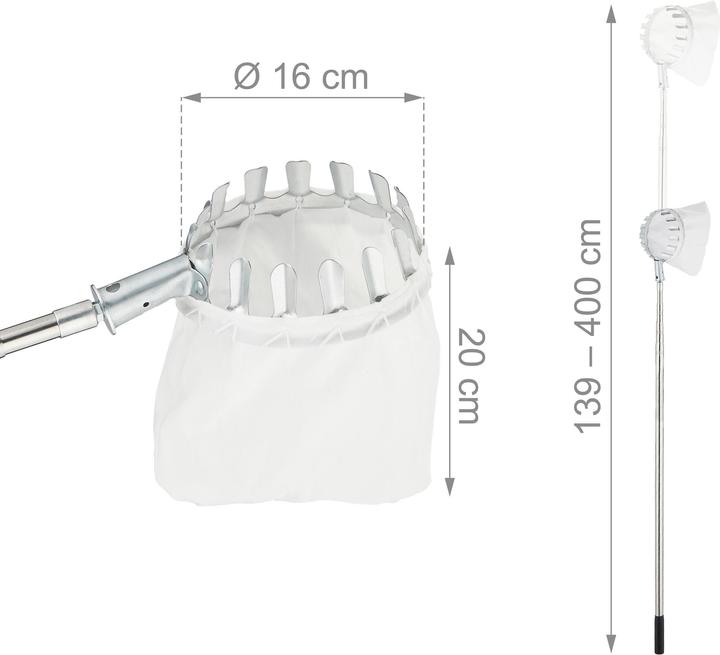 Immagine prodotto Relaxdays Raccoglitore frutta