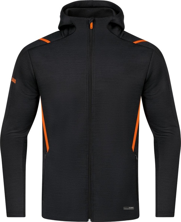 schwarzmeliert, Neonorange