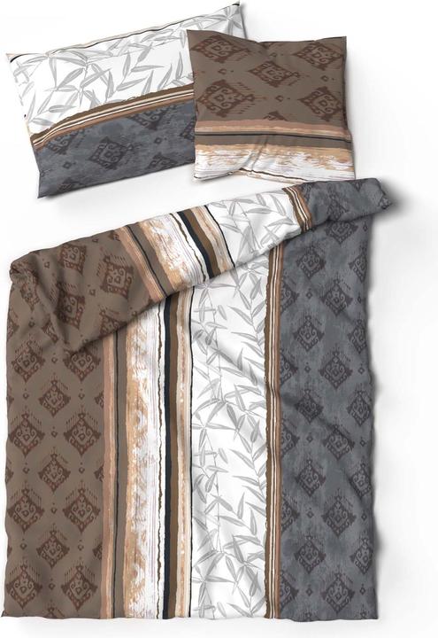Immagine prodotto Lotus Bettwaren Biancheria da letto in raso Sabri (Copripiumino, 200 x 210 cm)