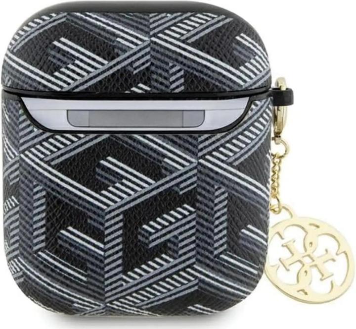 Produktbild Guess GUA2PGCE4CK AirPods 1/2 cover czarny/black GCube Charm (Kopfhörer Hülle)