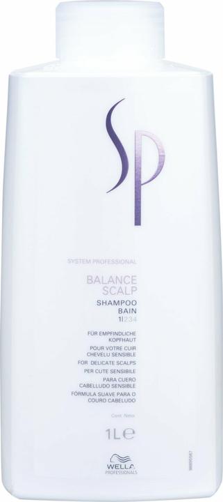 Image du produit Wella System Professionals Balance Scalp Shampoo-1000ml (1000 ml, Shampoing liquide)