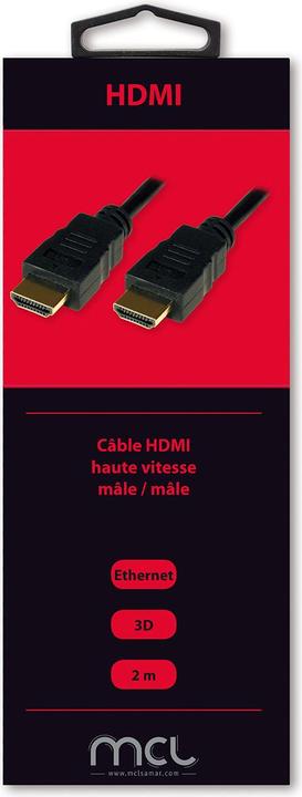 Produktbild MCL 1080P HIGH SPEED HDMI CABLE (2 m, HDMI, 1.4)