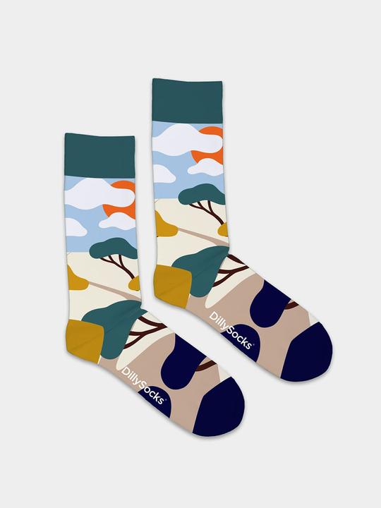 Actual product image DillySocks Dreamy Horizon (41 - 46)
