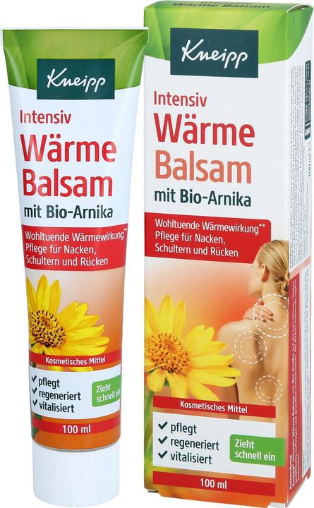 Actual product image Kneipp Warming Balm With Arnica - 100 Grams (1x, 100 ml)