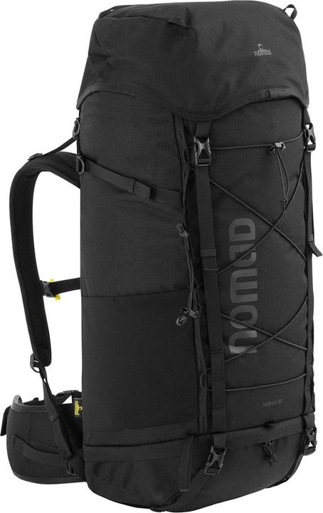 Nomad ® Arran 55 Liter schwarz |Rucksack Damen & Gentlemen |Wandern - Trekking -Rucksack |Einstellbar (55 l)