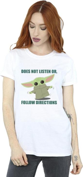 Produktbild Star Wars The Mandalorian Grogu Does Not Listen TShirt (3XL)
