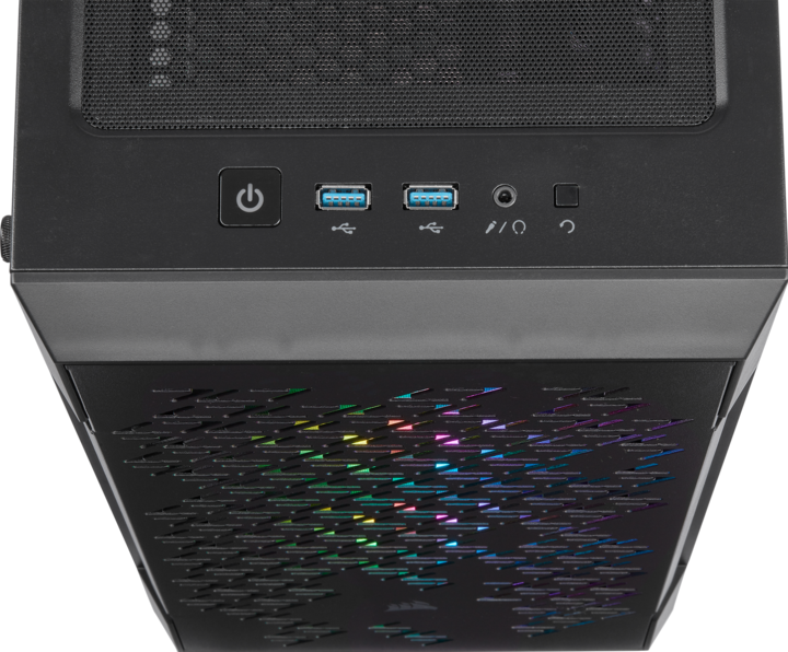 Actual product image Corsair iCUE 220T RGB Airflow (ATX, mATX, Mini-ITX)