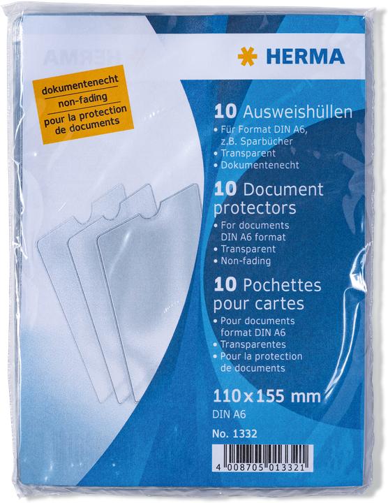 Produktbild HERMA Ausweishüllen (110 x 155 mm, 1 x)