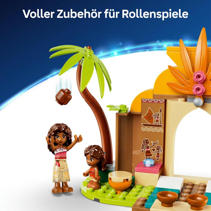 Produktbild LEGO Vaianas Hütte und Boot (43282, LEGO Disney)