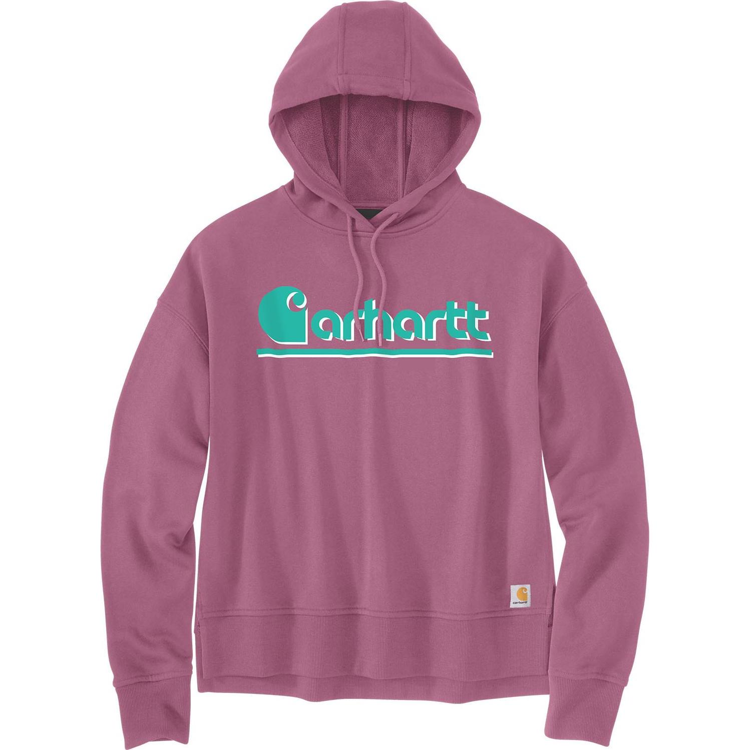 Carhartt, Donne, Felpa + Maglione, Abbigliamento 106918-V73 Grafica, Turchese, (M)