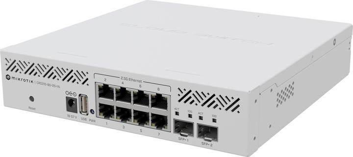 MikroTik Switch router cloud CRS310-8G+2S+IN (10 porte)