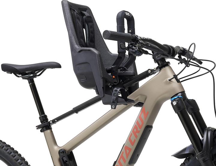 Produktbild Kids Ride Shotgun Pro EVO MTB Front Kindersitz/Lenker Combo Set, black
