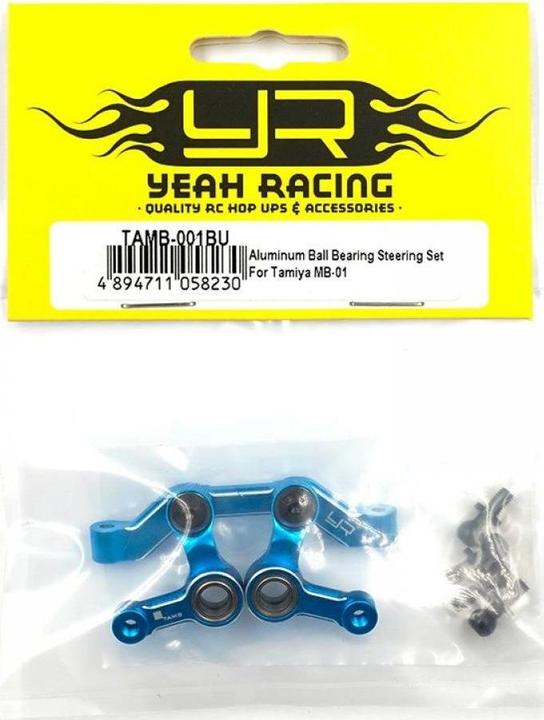 Actual product image Yeah Racing Steering aluminium upgrade set MB-01