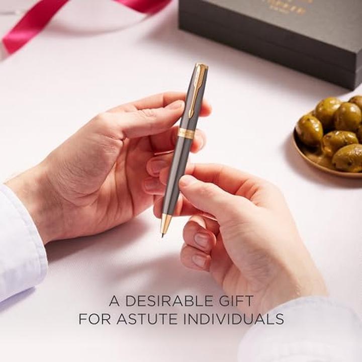 Actual product image Parker Pen SONNET - Ballpoint pen (Grey, 1 x)