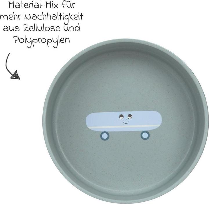 Produktbild Lässig Kinderschüssel Tiny Team Dog 350 ml, Grün