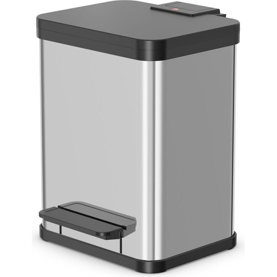Hailo ProfiLine, Abfalleimer, Silber