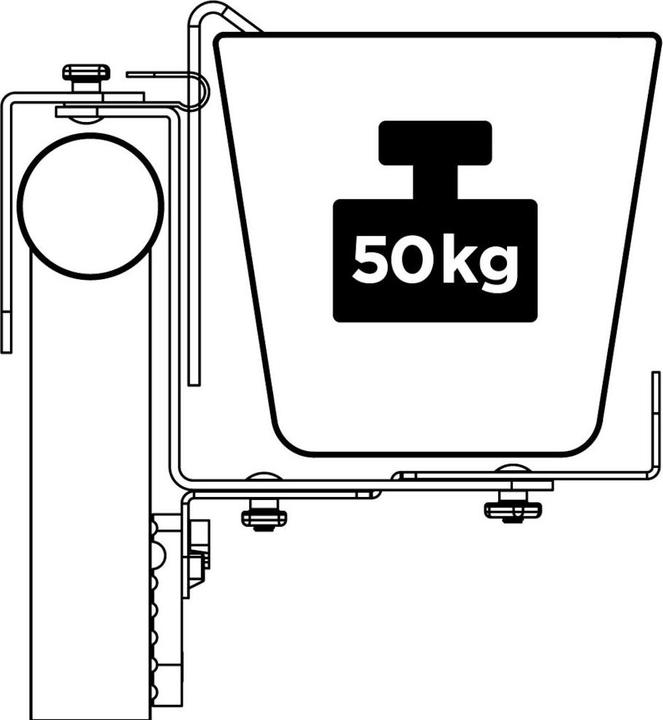 Produktbild Geli Blumenkastenhalter betonf