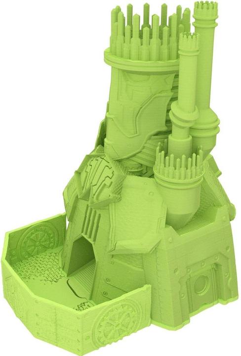 Produktbild Feldherr Würfelturm Warforged Monster, grün, 3D-gedruckt, Tabletop-Zubehör (Kunststoff)