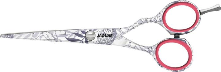 Image du produit Jaguar Ciseaux de coupe de cheveux Flamingo 5.5" 45255-28 White Line (13.97 cm)