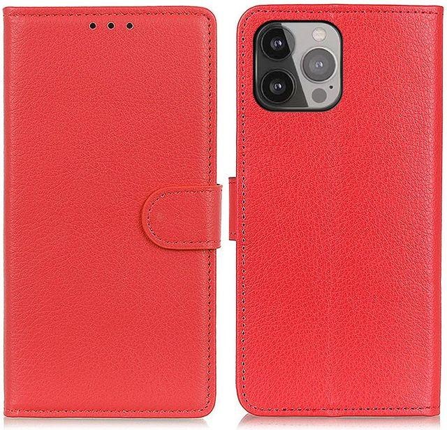 Produktbild MU Classic Litchi Leder Bookcover Series (Apple iPhone 13 Pro Max)