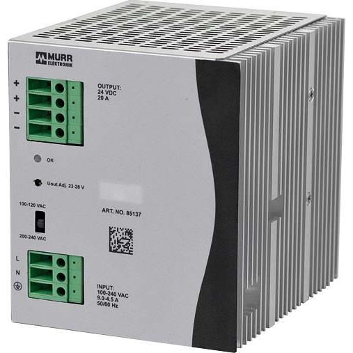 Murr Elektronik, Quadro elettrico portatile, Quadro primario Eco-Rail-2 20A monofase