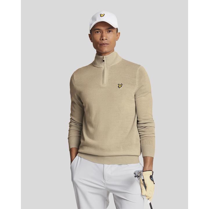 Produktbild Lyle and Scott Merinopull mit Reissverschluss (M)