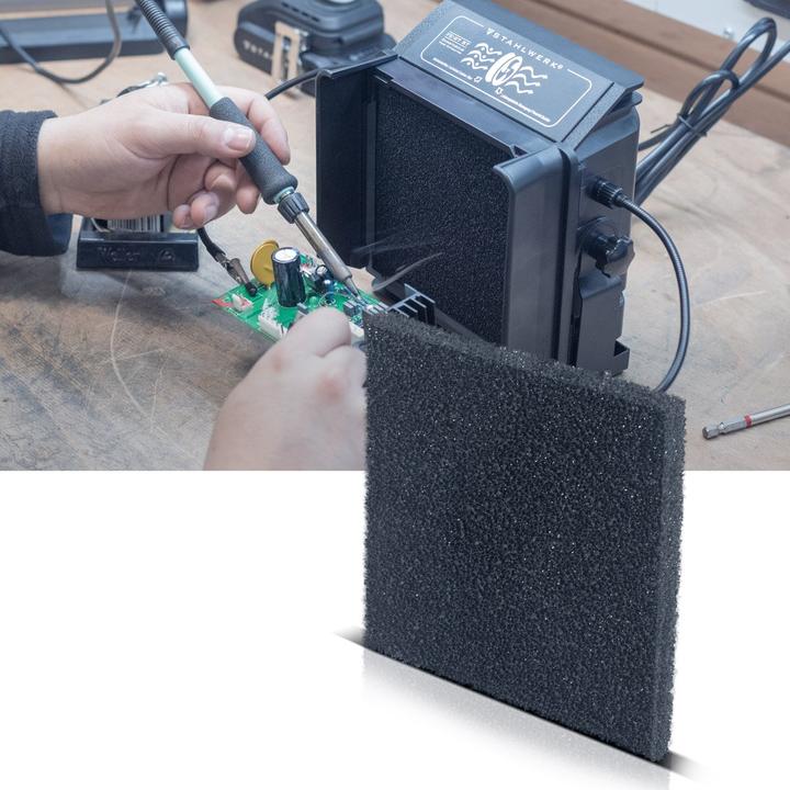 Produktbild Stahlwerk Aktivkohlefilter Vorderseite 10er Set für Dunstabzug FE-27 ST