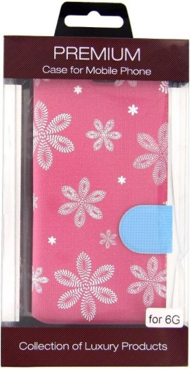 Image du produit OEM BT10 Book Case pour iPhone 6 rose (Apple iPhone 6)