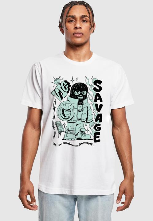 Produktbild Mister Tee MisterTee Savage Balaclava Tee - 186043 (XXL)