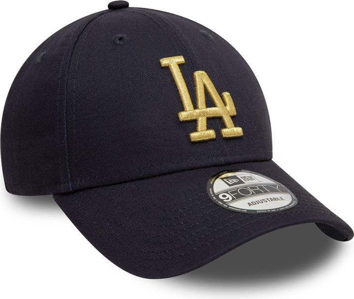 Produktbild New Era 9Forty Strapback Cap - Los Angeles Dodgers navy gold