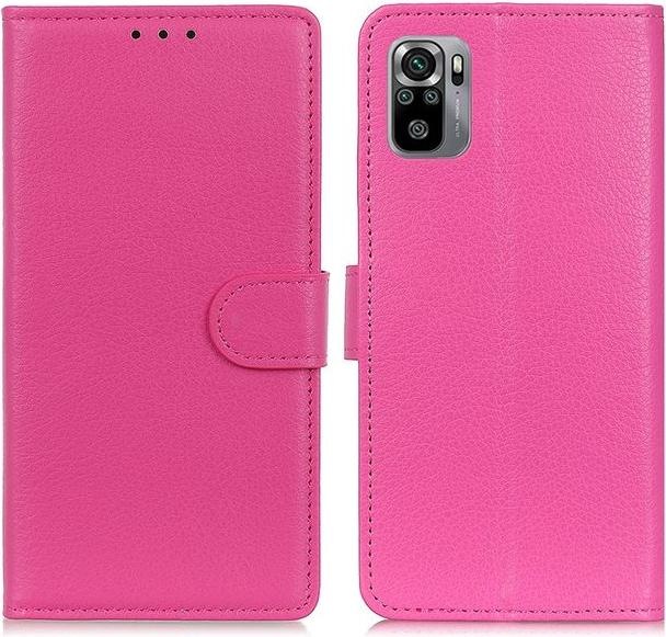 Actual product image MU Classic Litchi Leather Bookcover Series (Xiaomi Mi Note 10, Xiaomi Redmi Note 10S)