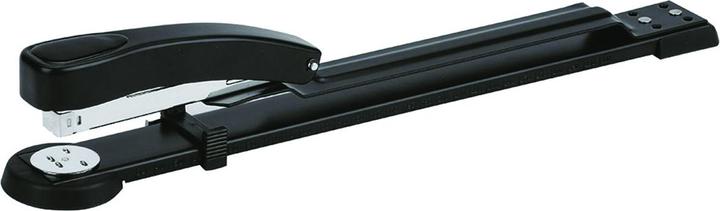 Office Products Long-arm stapler, staples up to 50 sheets, metal, black (50 Sheets)
